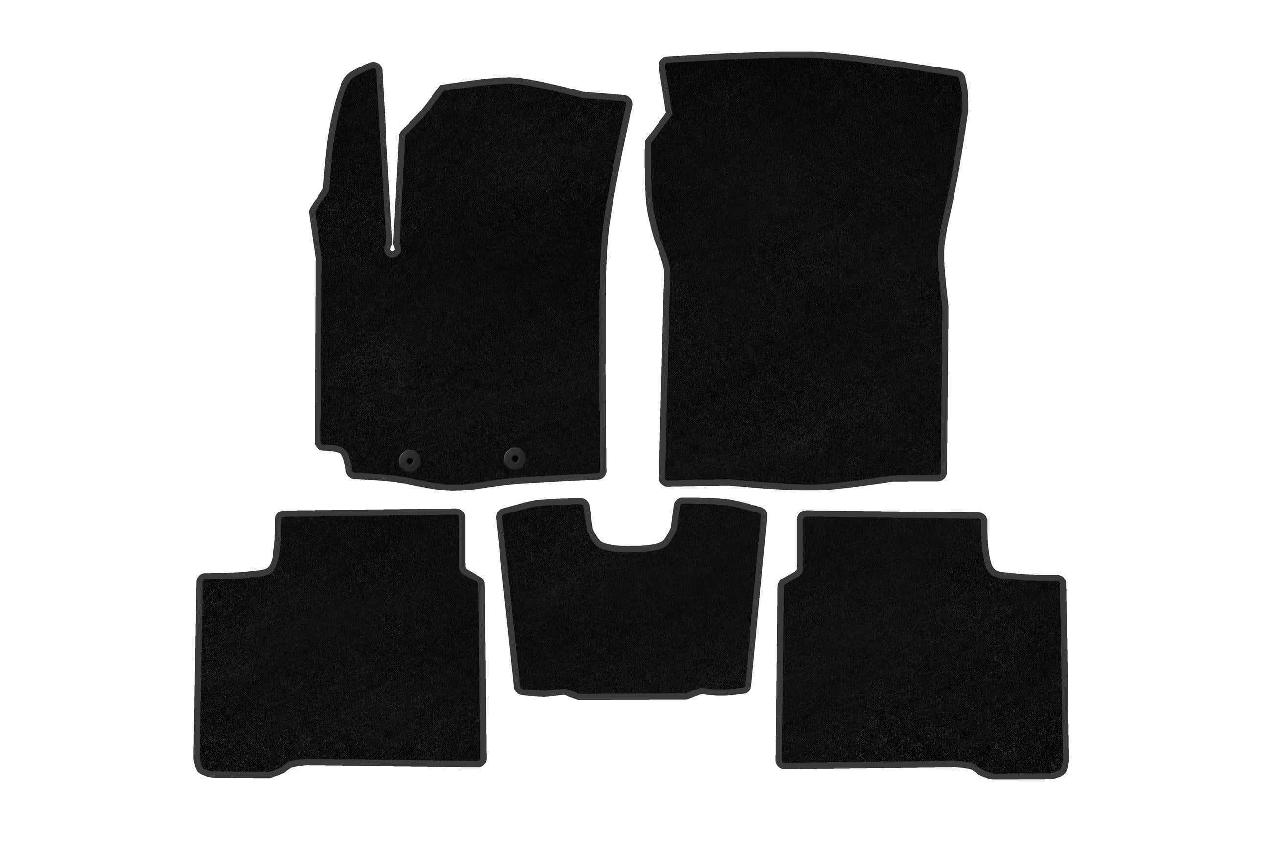 Коврики автомобильные Digital Designs Classic для Suzuki Swift 2017-2024 гг. ткань Черный (184856)