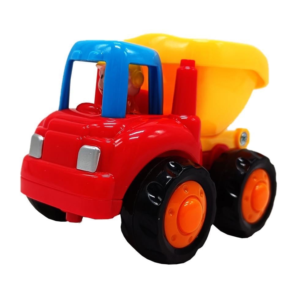 Машинка дитяча будтехніка 326 cd інерційна 326 c Червоний (RLT10598s11528)