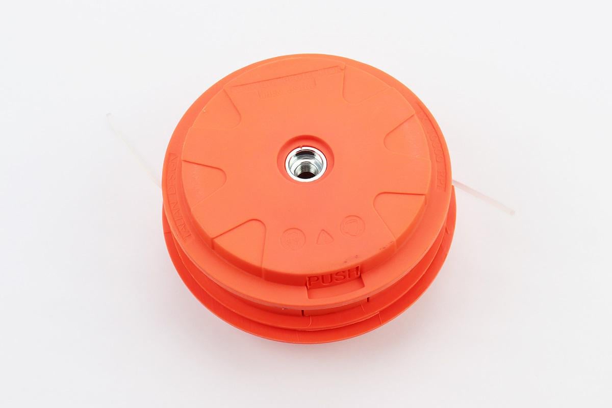 Шпуля котушка самонамотувальна Garden з металевим носом різні кольори до мотокоси (202834) - фото 2