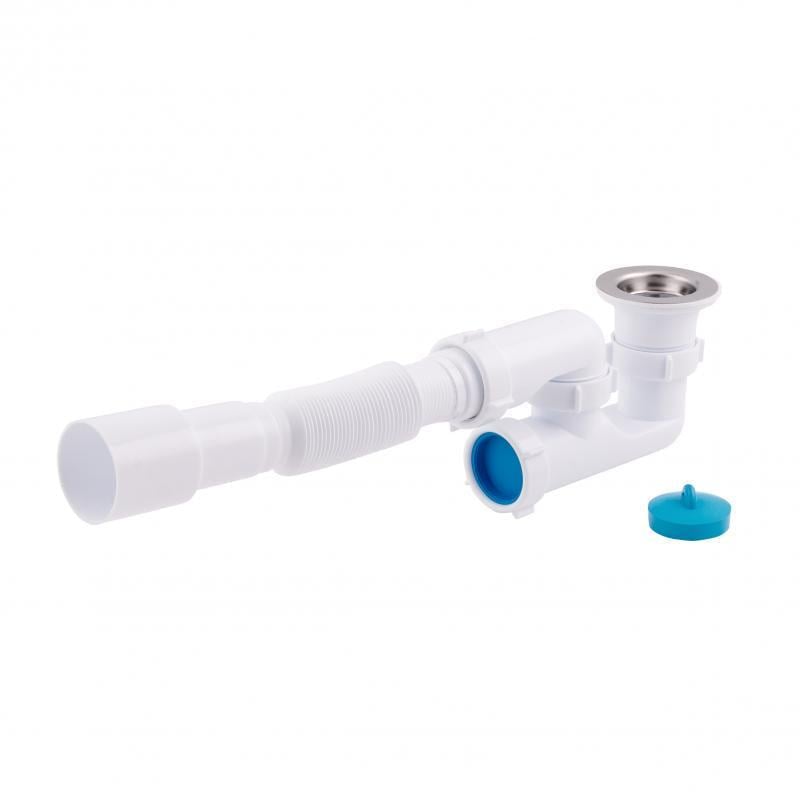 Сифон для душа Lidz WHI 60 04 P001 00 з ревізією (00042789)