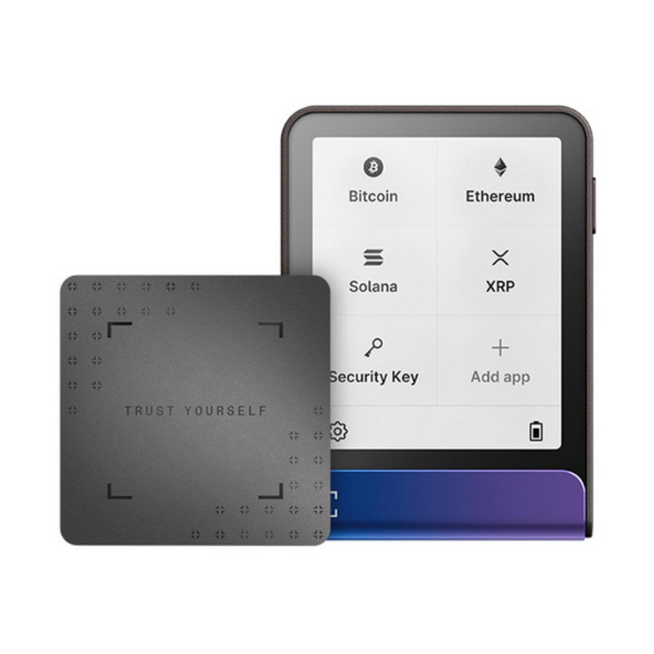 Криптокошелек аппаратный Ledger Flex Neptune Blue (LDG_flex_B)