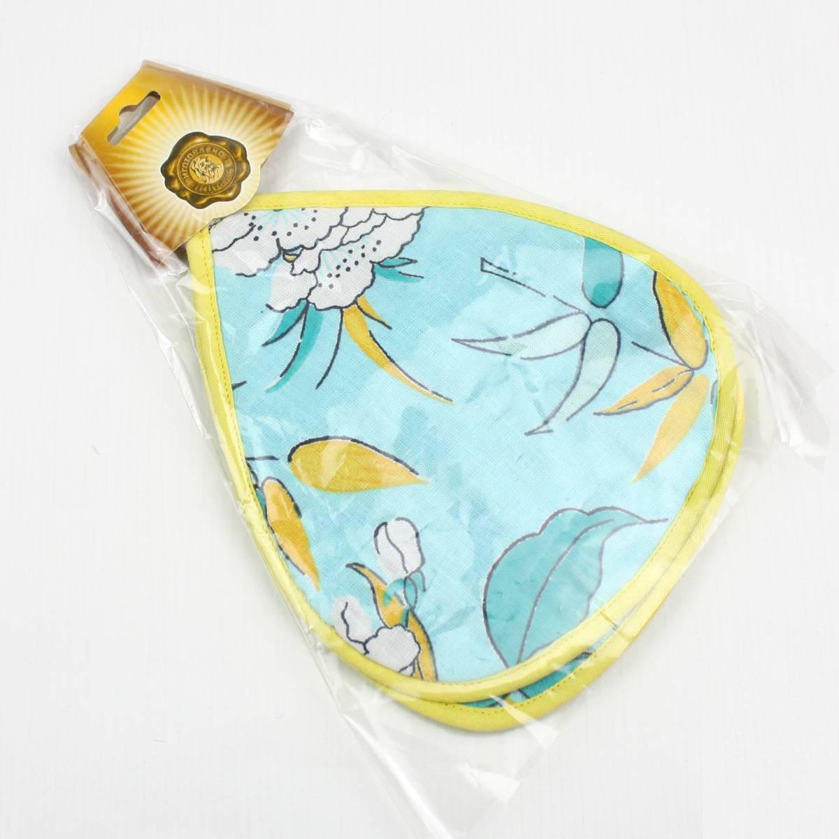 Прихватка 0117 Голубой/Желтый (132006)