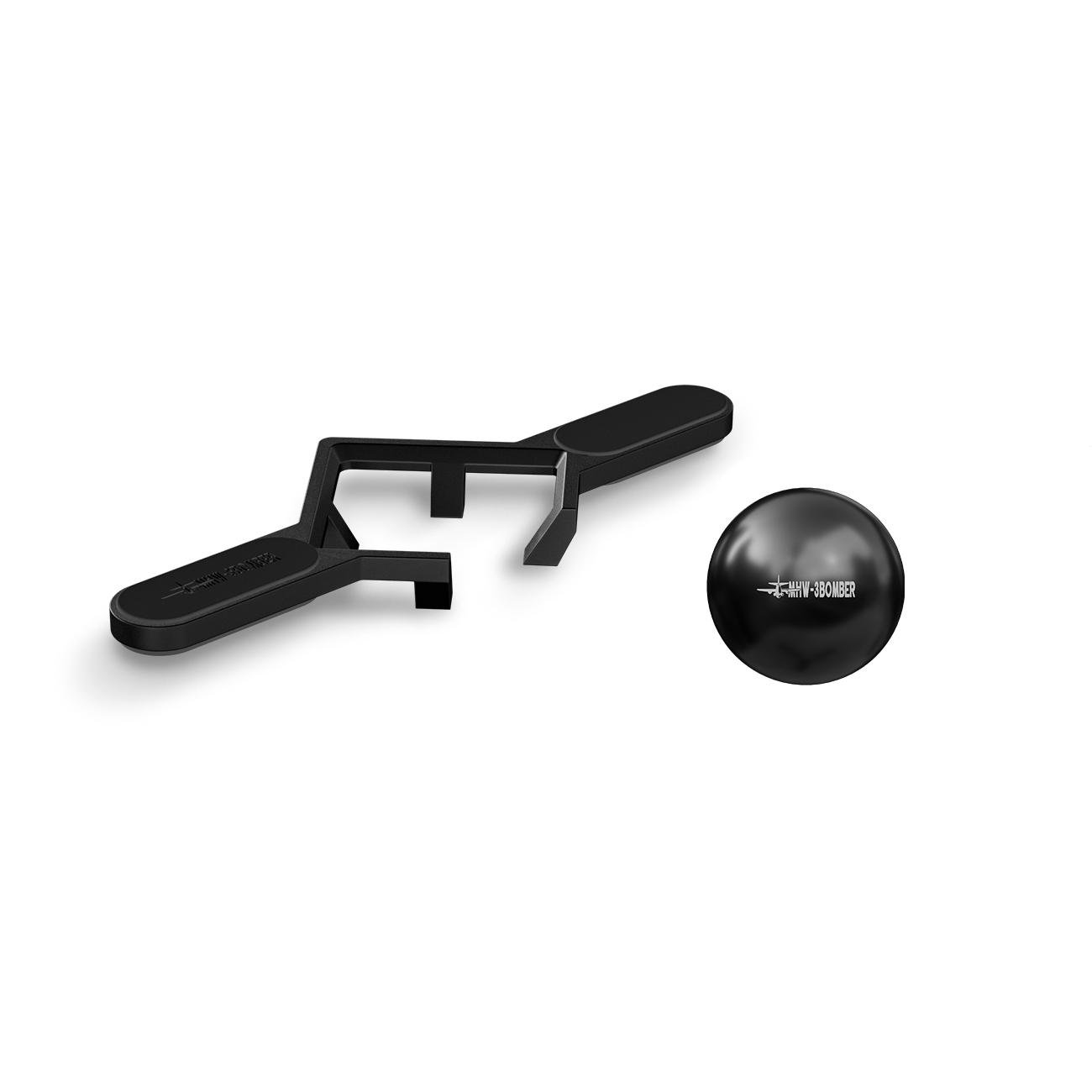 Сет для охлаждения эспрессо подставка с шаром MHW-3BOMBER Smooth Espresso Chilling Ball Stand Черный (CF6840B-OS)