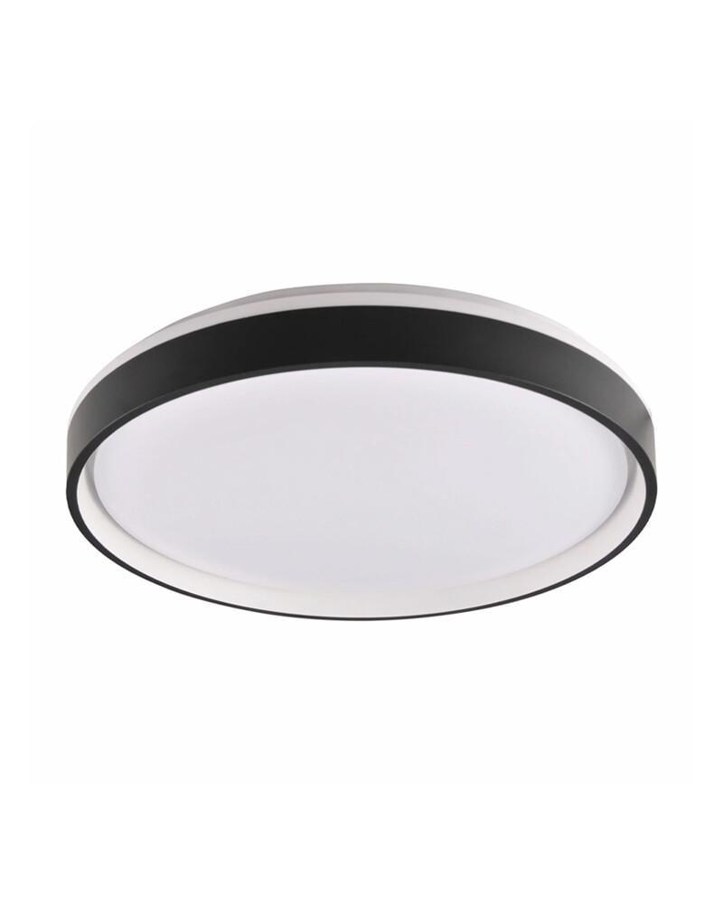 Светильник потолочный Goldlux 326669 Jadwiga 40 Led 1x48W 3000K-6000K 5300Lm IP44 Bk с пультом ДУ (21449413)
