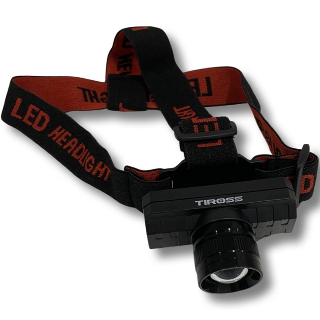 Ліхтарик налобний Tiross TS-1961 Акумуляторний (id_1688) Ліхтарик налобний Tiross TS-1961 Акумуляторний (id_1688)