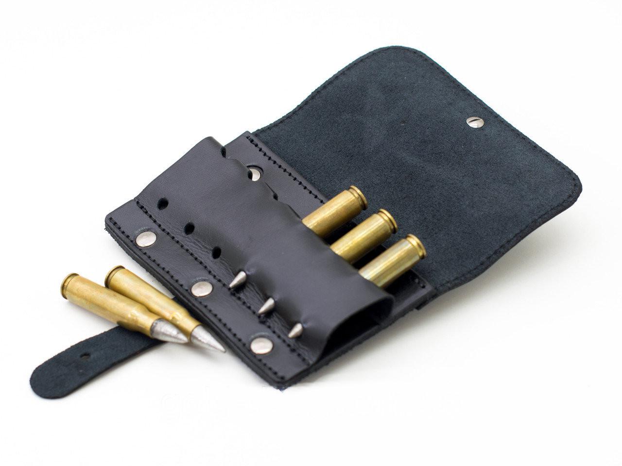 Подсумок под нарезные патроны на 6 единиц Черный (5066/1) - фото 2 Подсумок под нарезные патроны на 6 единиц Черный (5066/1) - фото 2