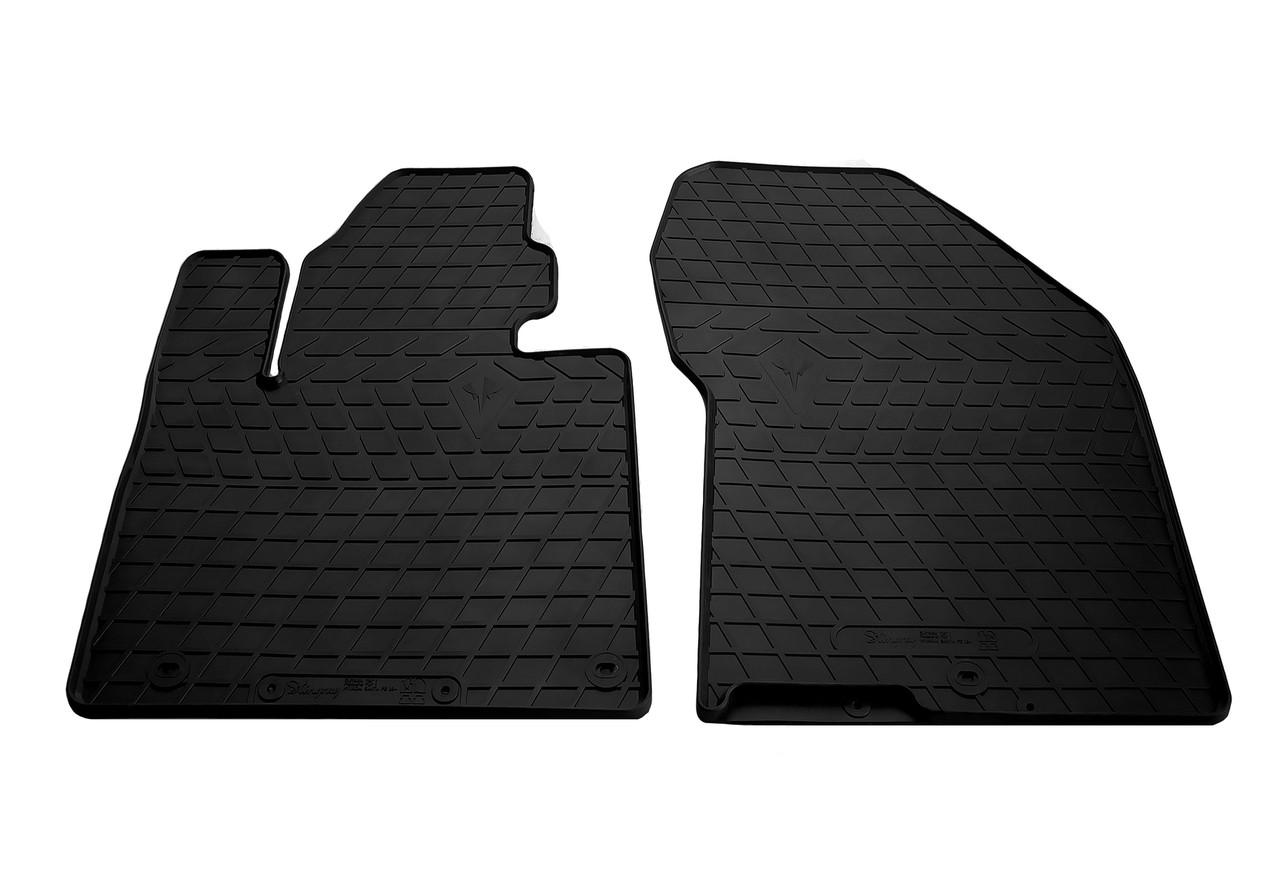 Коврики резиновые Stingray для Hyundai Santa Fe 18- design 2016 передние 2 шт. (1009272F) Коврики резиновые Stingray для Hyundai Santa Fe 18- design 2016 передние 2 шт. (1009272F)