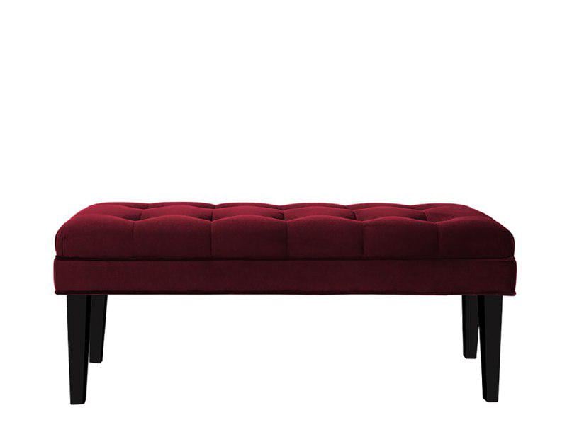 Банкетка Italia 95х40х43 см Бордовий (Арт.35)