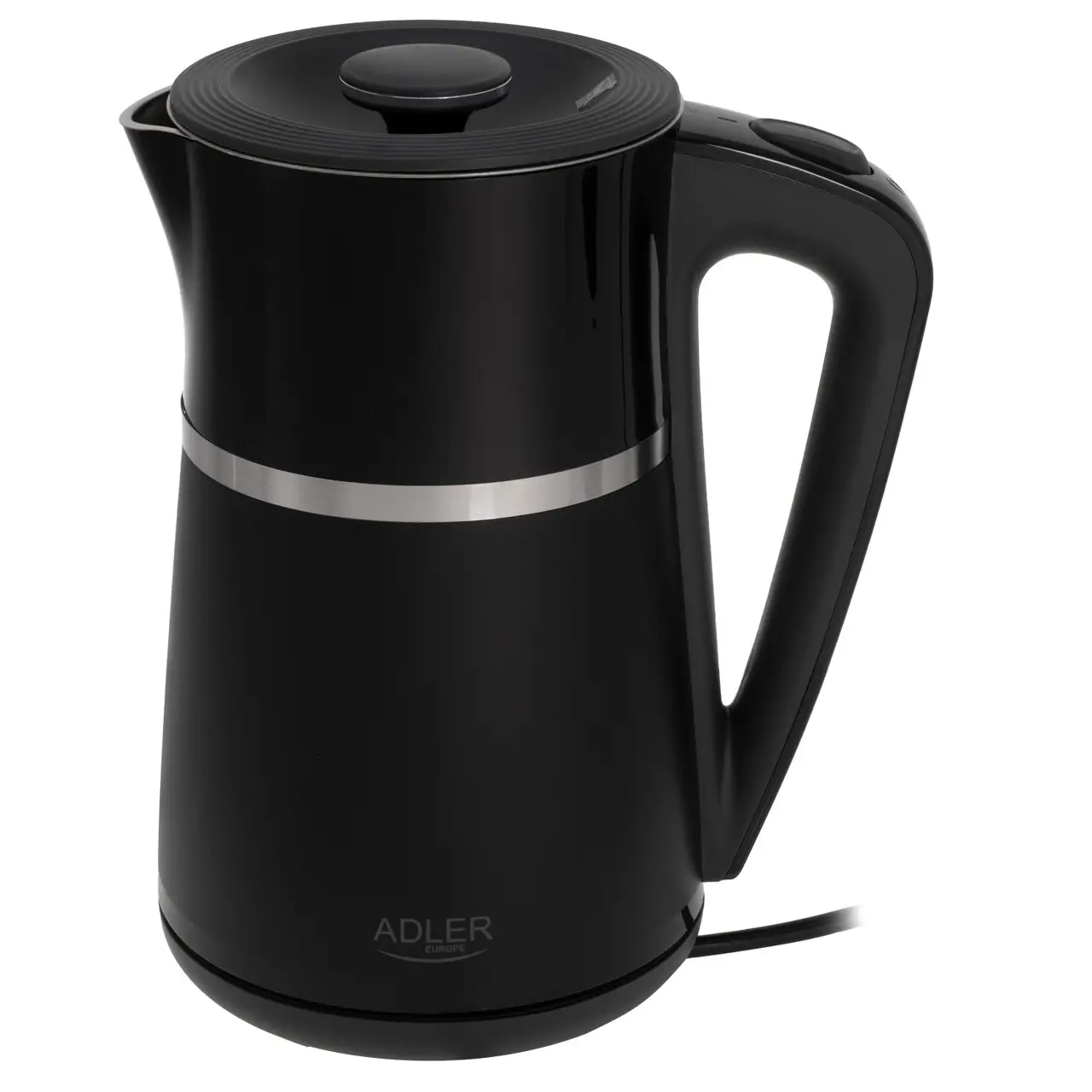 Электрочайник Adler AD 1355 2200 Вт двойные стенки 1,7 л Black Электрочайник Adler AD 1355 2200 Вт двойные стенки 1,7 л Black