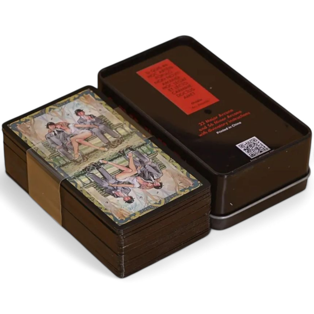 Карти таро Манара жерстяна коробка 78 карт (2520705782)