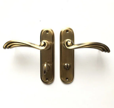 Дверная ручка под защелку Ozcanlar TUNA WC 62 мм Antik