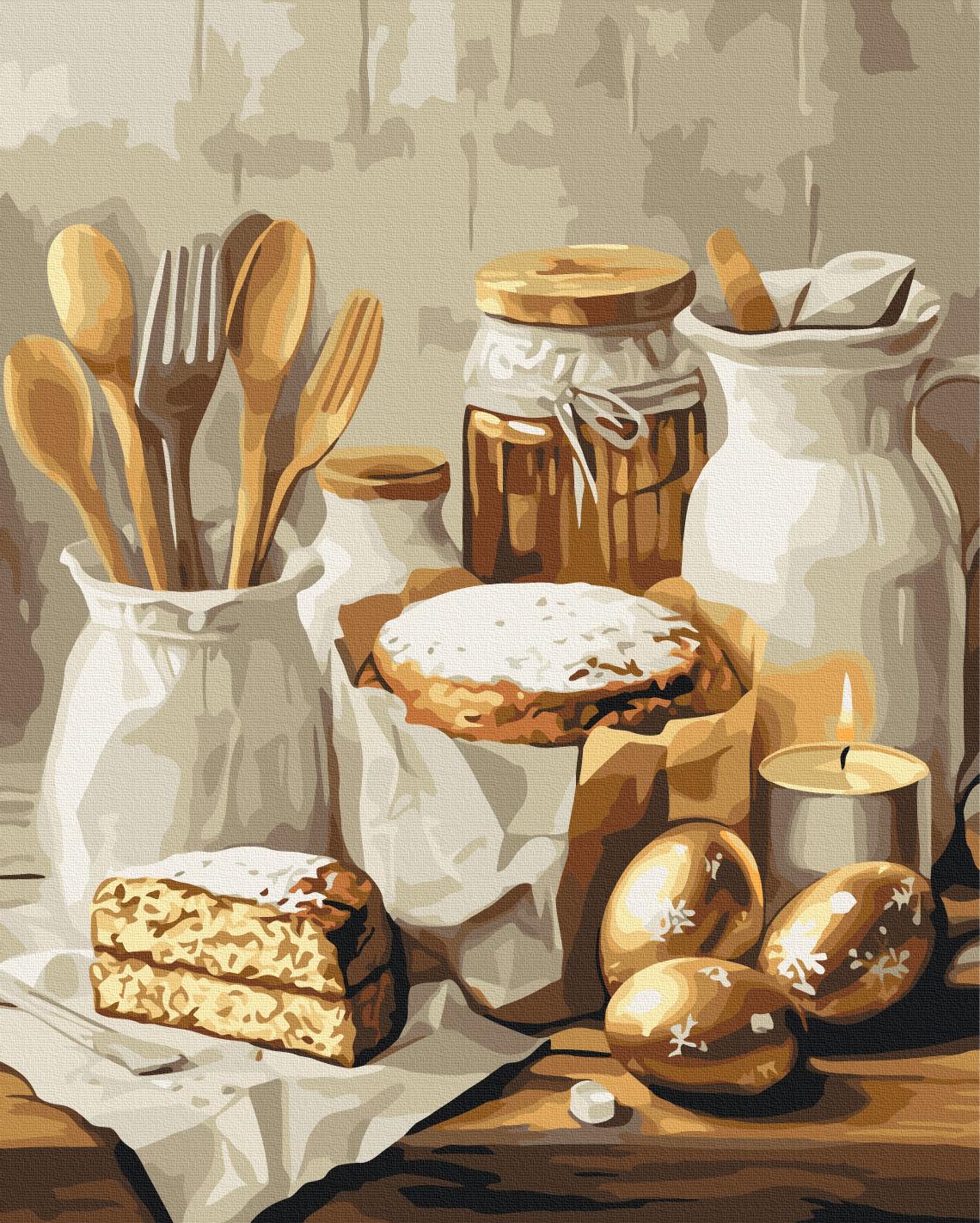 Картина по номерам Brushme Пасхальная благодать 40x50 см (BS54299)