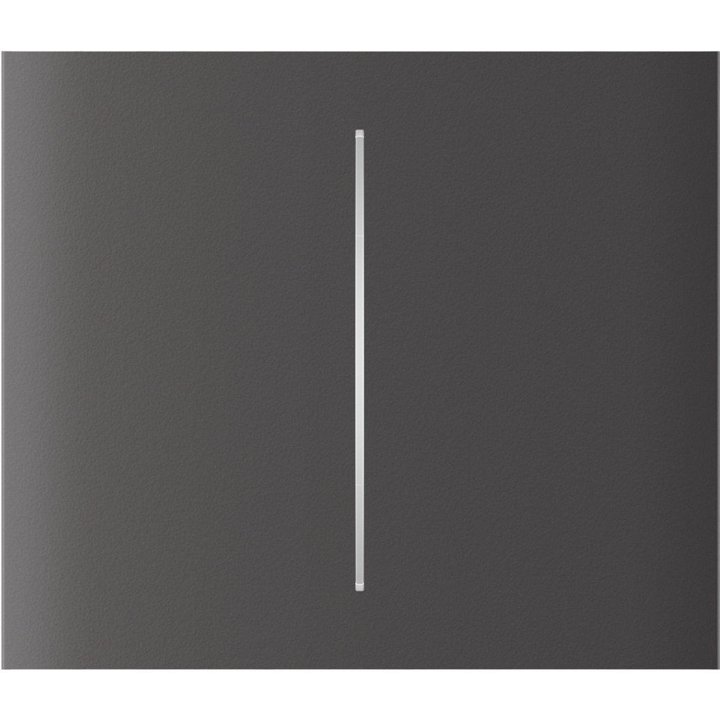 Кнопка центральная для двухклавишного выключателя Ajax CenterButton 2-Gang Vertical Grey (17016)