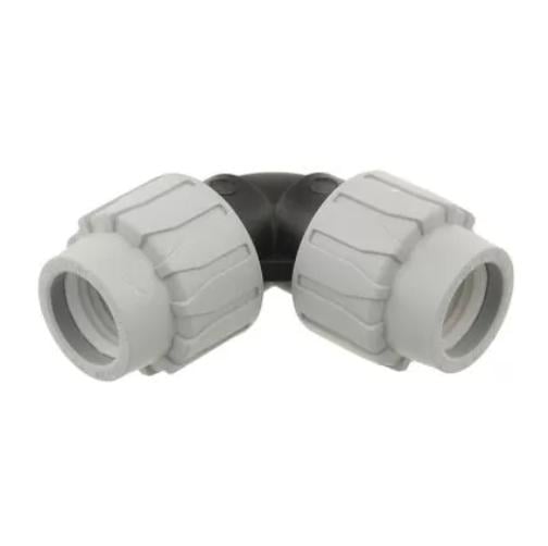 Коліно затискне COS ПЕ 32 для поліетиленових труб Ø 32 мм - фото 2 Коліно затискне COS ПЕ 32 для поліетиленових труб Ø 32 мм - фото 2