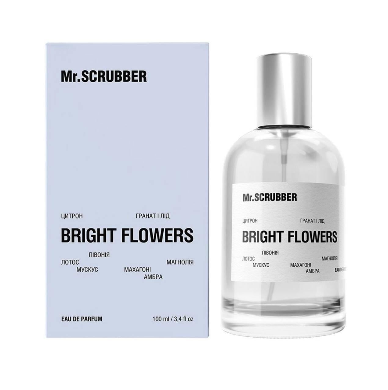 Парфюмированная вода Bright Flowers Mr.SCRUBBER 100 мл (2976137982)