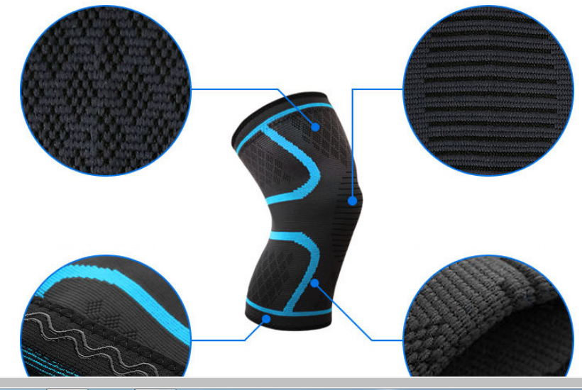 Наколенник Aolikes спортивный эластичный фиксатор сустава 2 шт. XL (01446) - фото 2 Наколенник Aolikes спортивный эластичный фиксатор сустава 2 шт. XL (01446) - фото 2