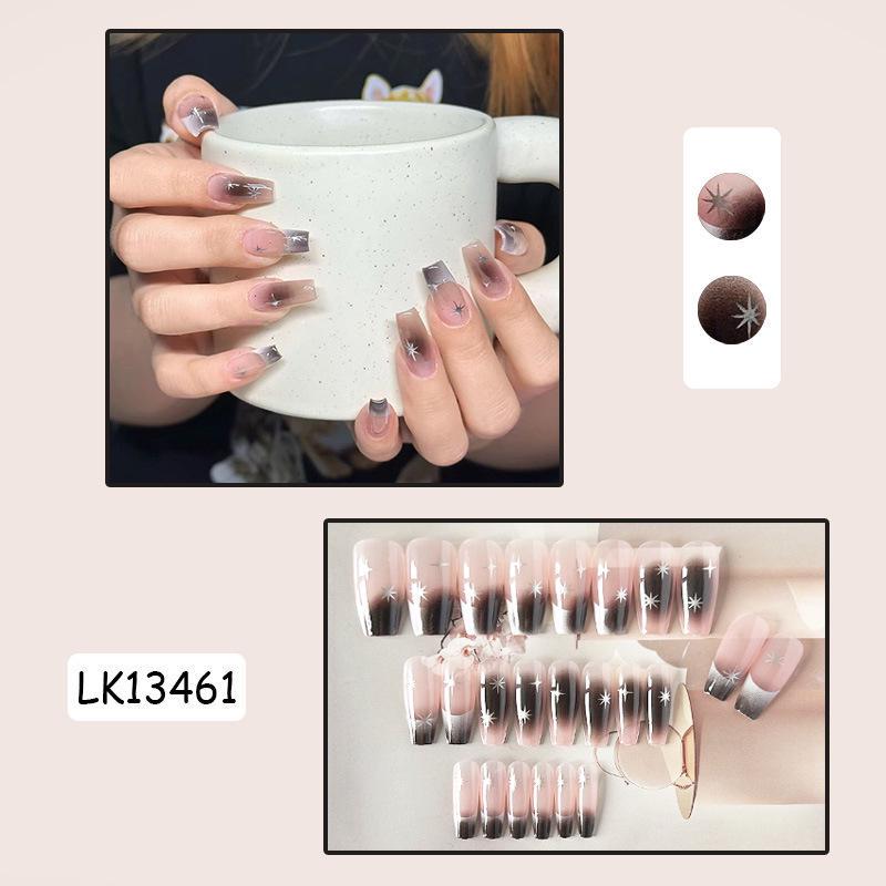 Накладные ногти с клеем Bananahall LK13461 24 шт. Бежевый (A9963) - фото 3 Накладные ногти с клеем Bananahall LK13461 24 шт. Бежевый (A9963) - фото 3