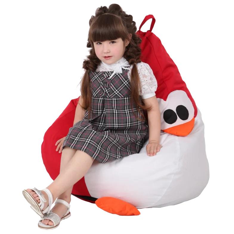Крісло мішок Пінгвін 60х90 см Червоний (31248-Нов) - фото 2