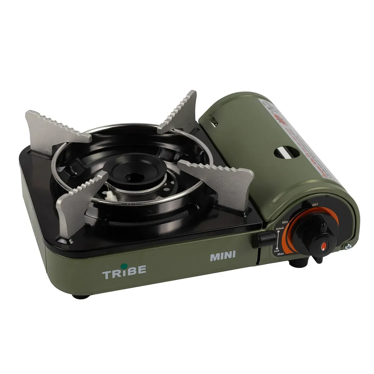 Плита газовая туристическая Tribe Mini T-HD-0010 с пьезоподжигом 1 конфорка кейс (32616747)