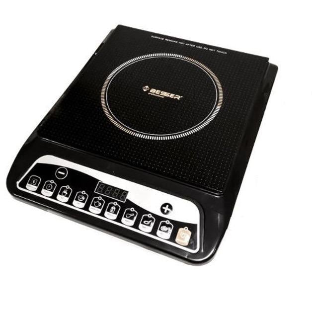 Плита индукционная стеклокерамическая Besser 10233 2000 W TB (2200000138996) Плита индукционная стеклокерамическая Besser 10233 2000 W TB (2200000138996)