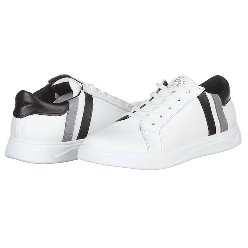 Кроссовки мужские Laso 135 Бчс кожаные р. 44 Белый (20106)