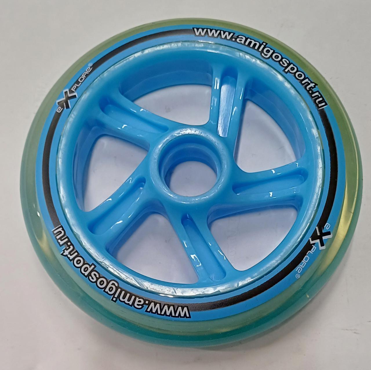 Колеса для самоката AmiGo Scooter Wheel 125х24 мм Блакитний