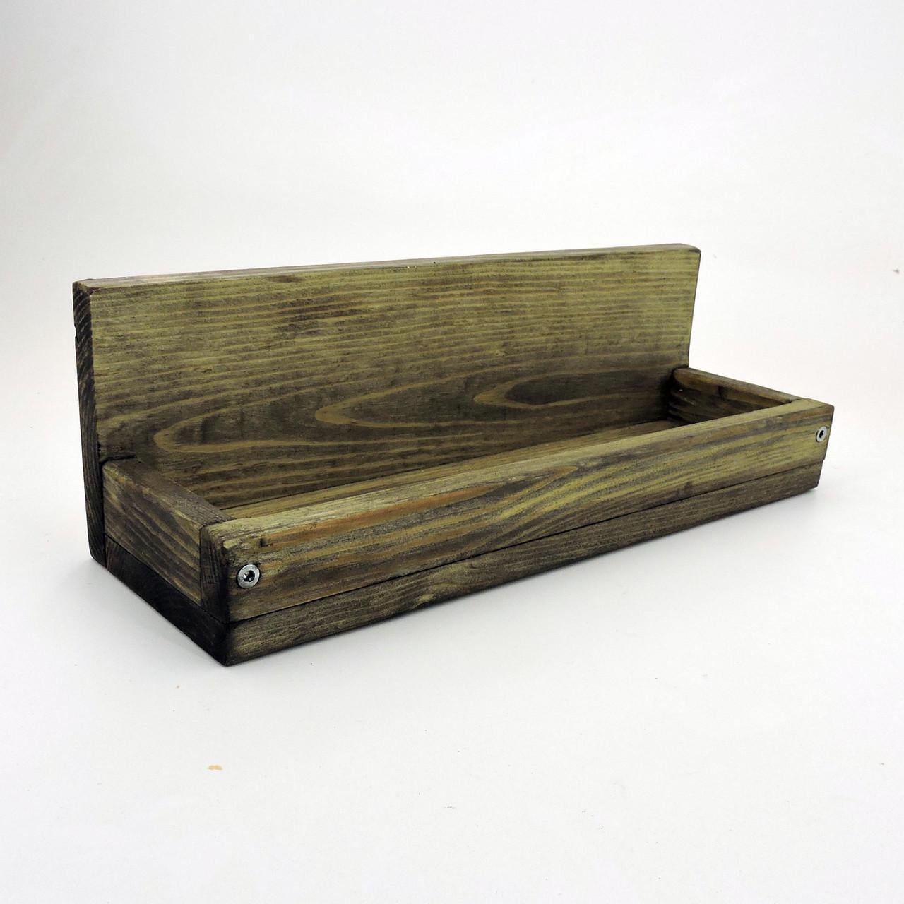 Полка настенная из дерева Джида Морион (НСП-006011)