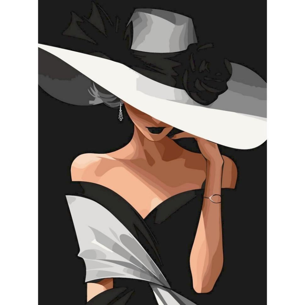 Картина по номерам ART CRAFT Загадочный образ 40х50 см (504038-NC)