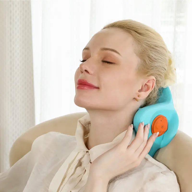 Массажер для шеи Spin Pillow мпульсный подголовник U-образный (10700) - фото 2
