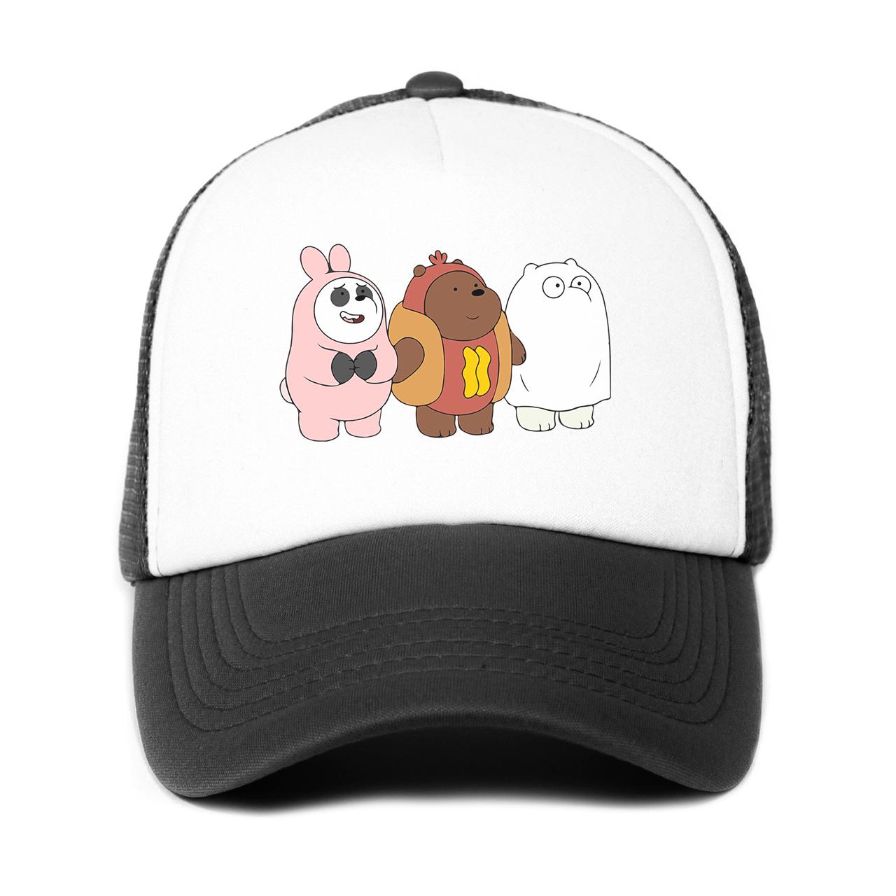 Кепка тракер детская We Bare Bears Черный (33404-2905-BK)