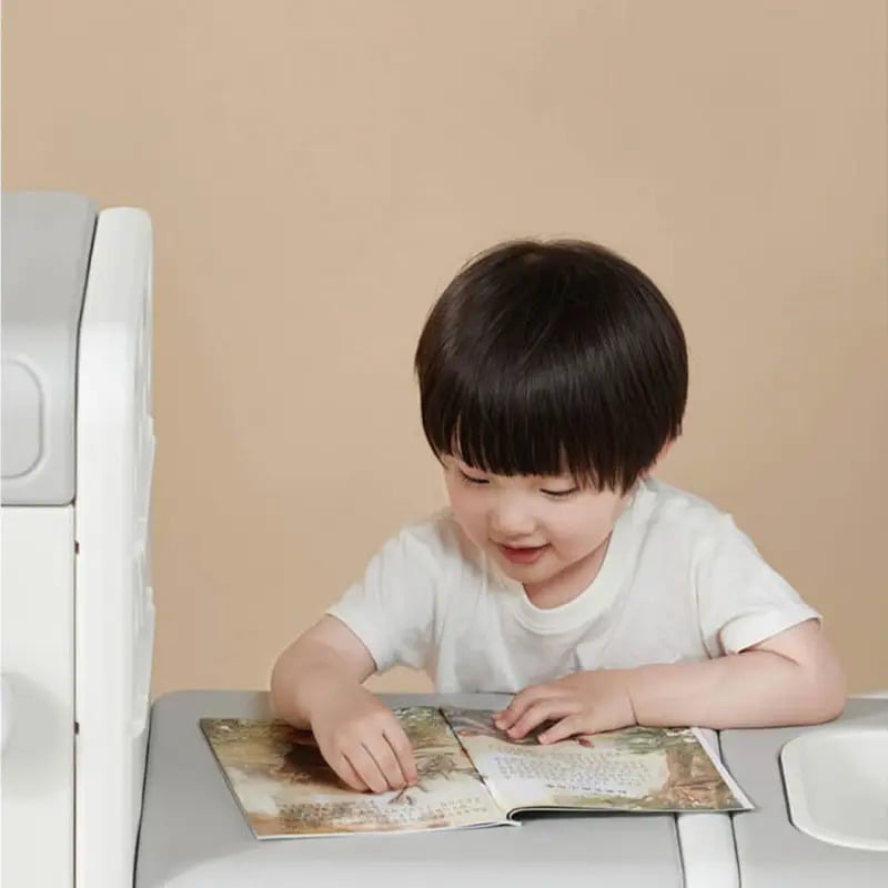 Стеллаж для книг и игрушек Lumpurini Antonietta с ящиками и контейнерами (87f280d0) - фото 6 Стеллаж для книг и игрушек Lumpurini Antonietta с ящиками и контейнерами (87f280d0) - фото 6