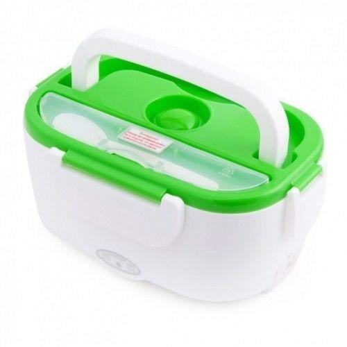 Ланч-бокс электрический Electronic Lunchbox с подогревом 220 В 40 Вт Зеленый - фото 1