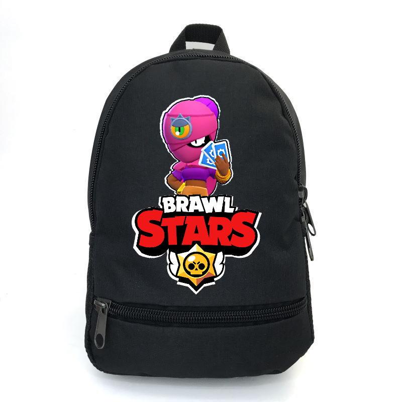 Школьный рюкзак BIG School Bag BS-055 с принтом Бравл Старс Тара 43х30х17 см 22 л Черный (2314375369)
