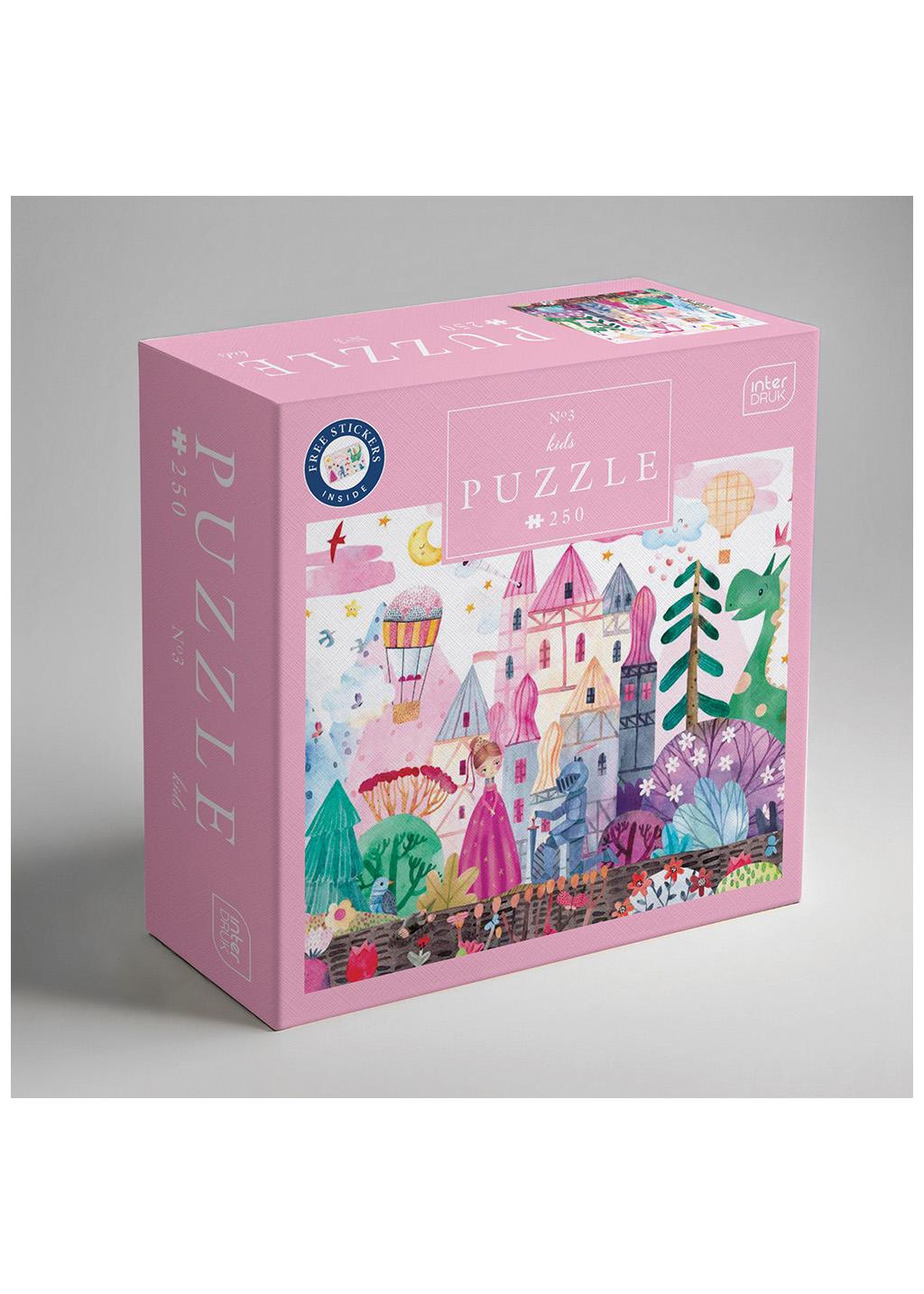 Пазли InterDRUK тришарові Castle 3 250 шт. (368942)
