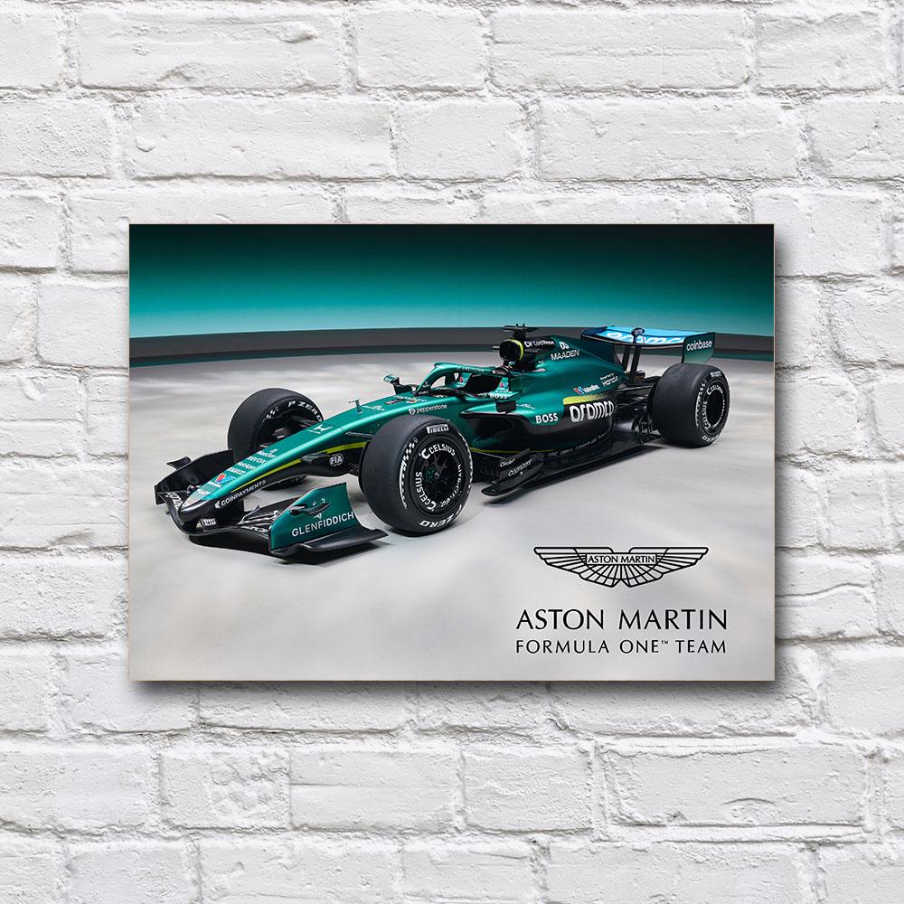 Постер дерев’яний Формула-1 Aston Martin AMR26 210х297 мм (33852894)