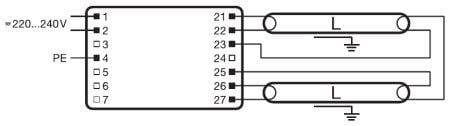 Блок питания для светодиодов Osram QUICKTRONIC FQ2x80 175W 220-240V QT-FQ (4050300825564) - фото 4