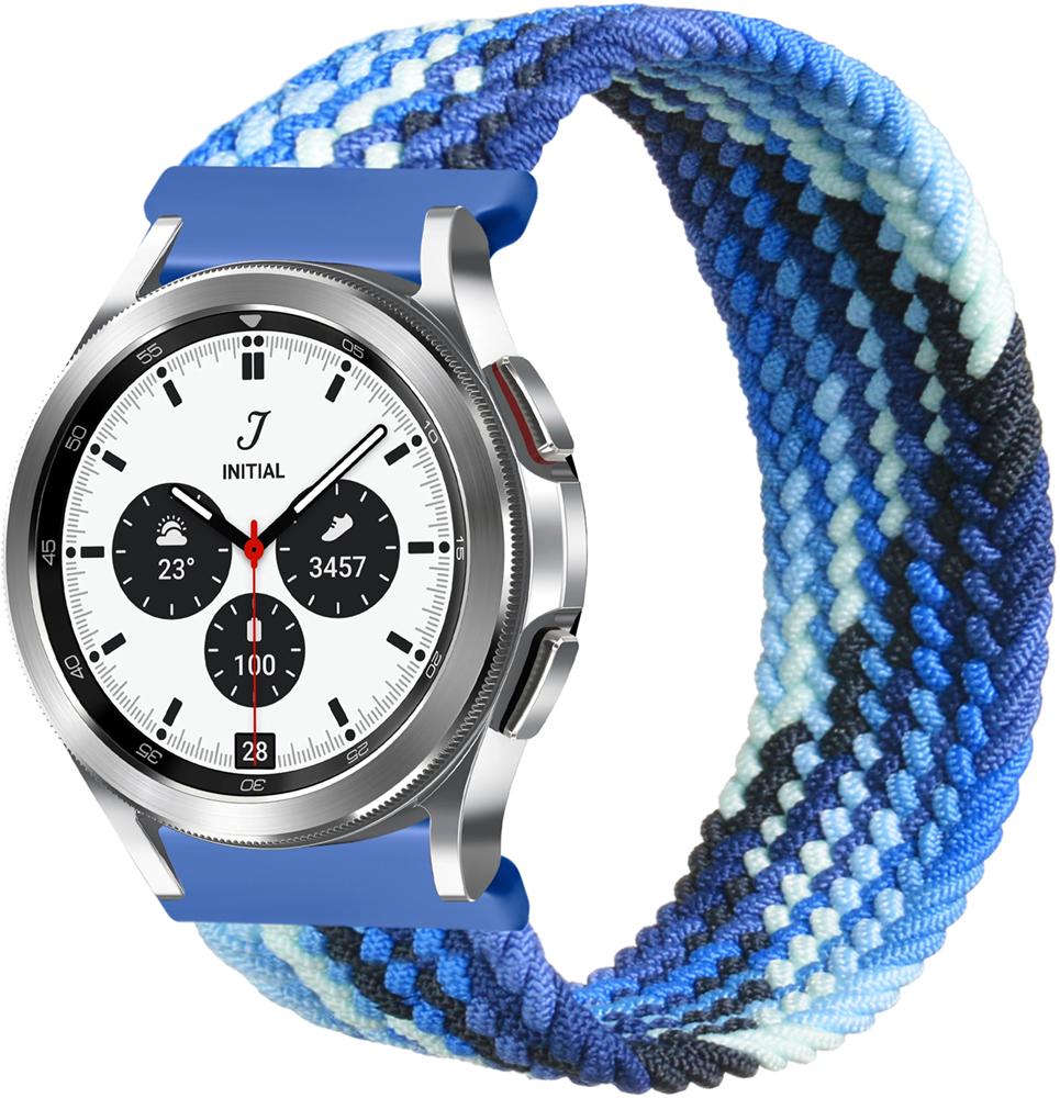 Ремешок Solo Loop Multi для Galaxy Watch 4 Classic 42 мм (145 мм) Blue White (26284-62)