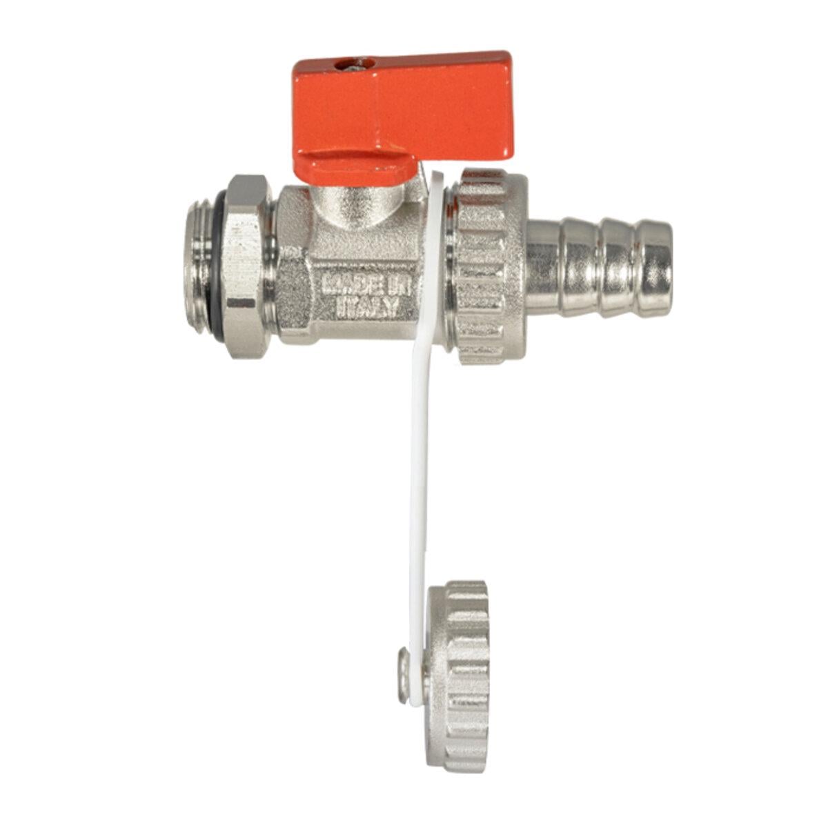 Кран шаровой COMISA 41.32.500 1/2x3/4" HВ с дренажом латунь (41.32.500)