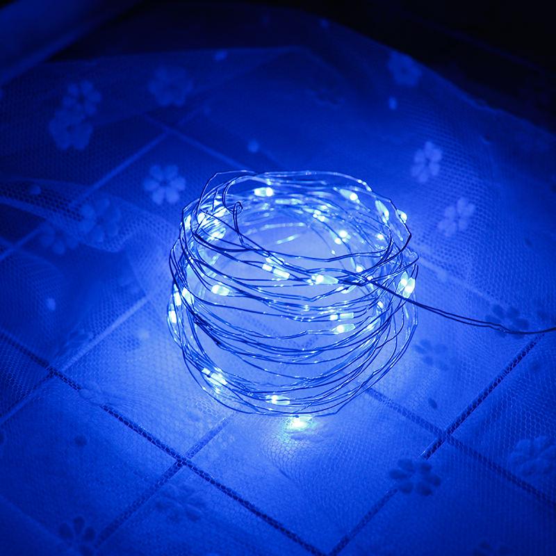 Гирлянда уличная RD-7107 100 LED 10 м Синий