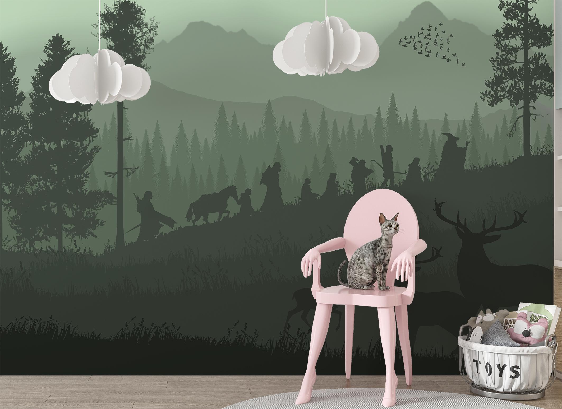 Фотообои флизелиновые Upstream Силуэты героев 230х153 см (S5KID-076/3) - фото 3 Фотообои флизелиновые Upstream Силуэты героев 230х153 см (S5KID-076/3) - фото 3