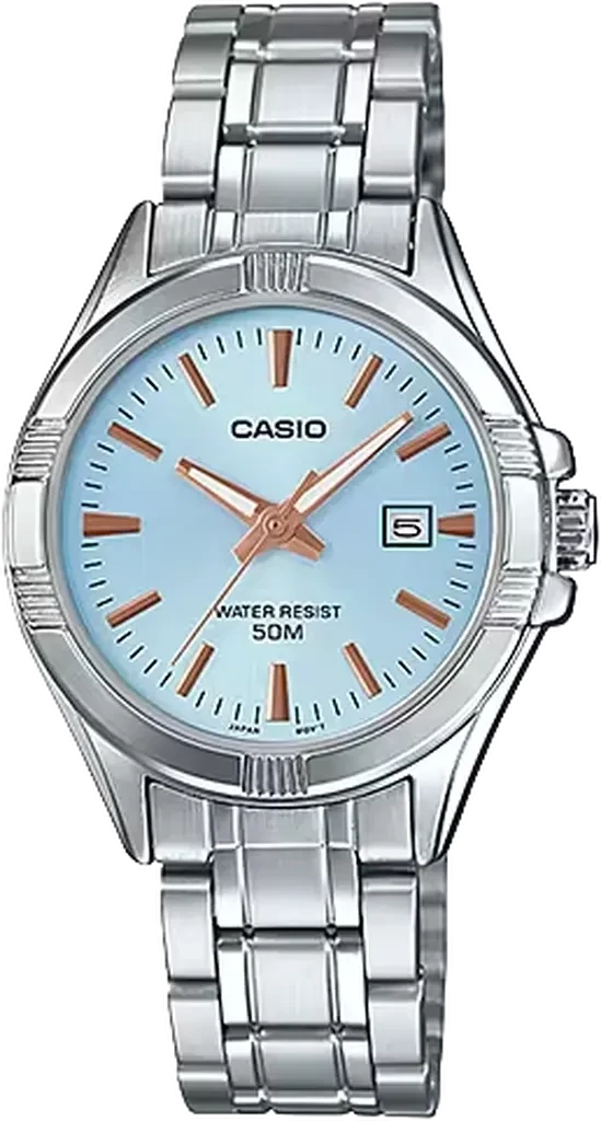 Наручные часы женские Casio LTP-1308D-2A Lady Timeless Collection Голубой (2822406775)