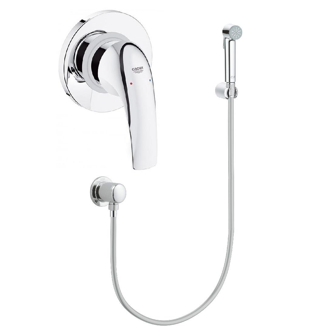 Смеситель для гигиенического душа Grohe BauFlow скрыт UA11104400 Хром (149685)