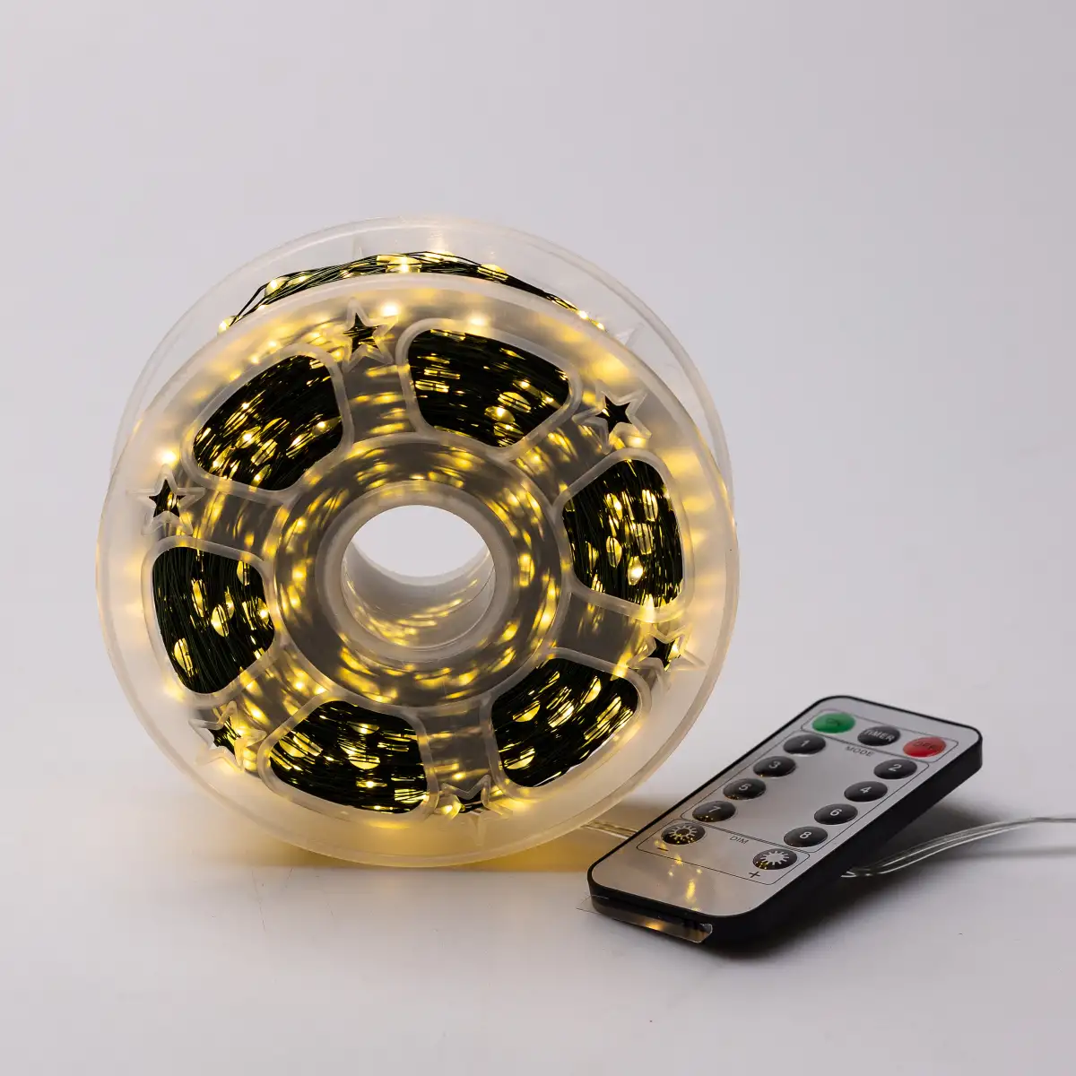 Гирлянда нить GarlandoPro 2000L200MGY Роса 2000 LED 200 м с пультом от сети Желтый (118-107-2000L200MGY) - фото 1 Гирлянда нить GarlandoPro 2000L200MGY Роса 2000 LED 200 м с пультом от сети Желтый (118-107-2000L200MGY) - фото 1