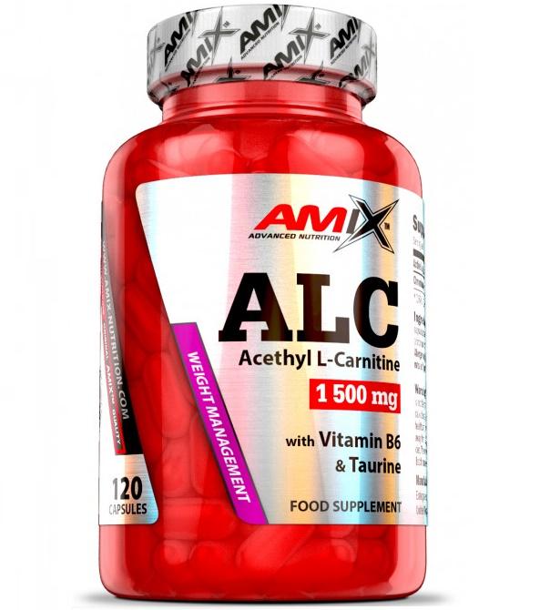 Комплексный жиросжигатель Amix Nutrition ALC with Taurine & Vitamin B6 120 Caps