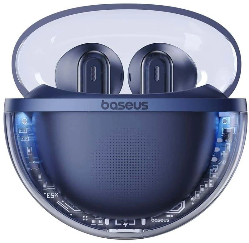 Наушники беспроводные BASEUS Bowie E5x A00060101323-00 Blue