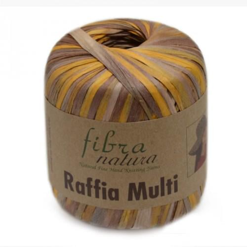 Пряжа FibraNatura Raffia Multi 117-04