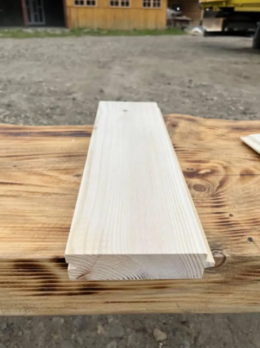 Доска для пола деревянная ель 125х35х3000 мм - фото 2