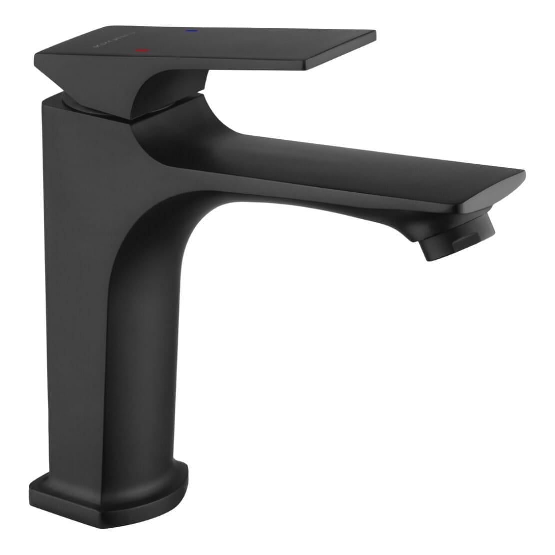 Смеситель для раковины Kroner KRP Vog SCH010 однорычажный Черный матовый (CV035584) Смеситель для раковины Kroner KRP Vog SCH010 однорычажный Черный матовый (CV035584)