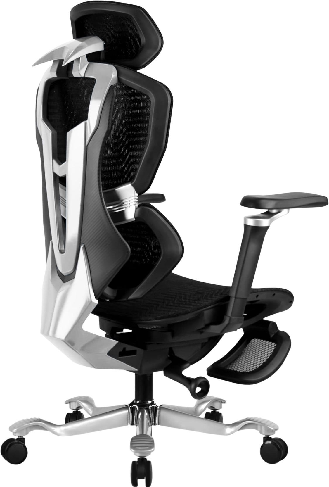 Кресло геймерское GT Racer X-7001 Black/Grey - фото 1 Кресло геймерское GT Racer X-7001 Black/Grey - фото 1