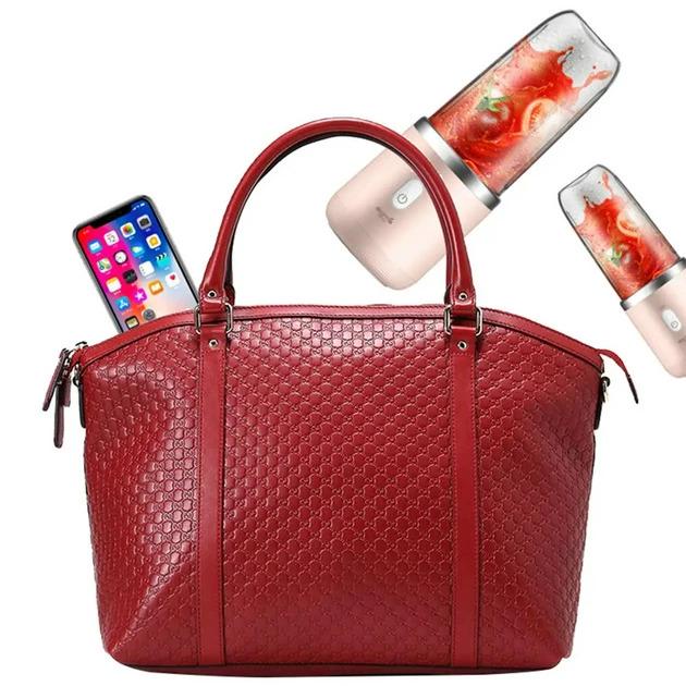 Фітнес-блендер Deerma Juice Cup портативний акумуляторний Pink (DEM-NU05) - фото 12